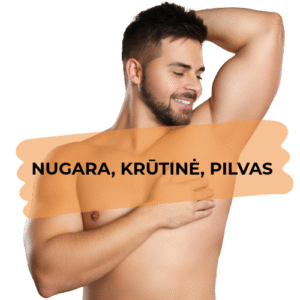 Nugara, krūtinė, pilvas